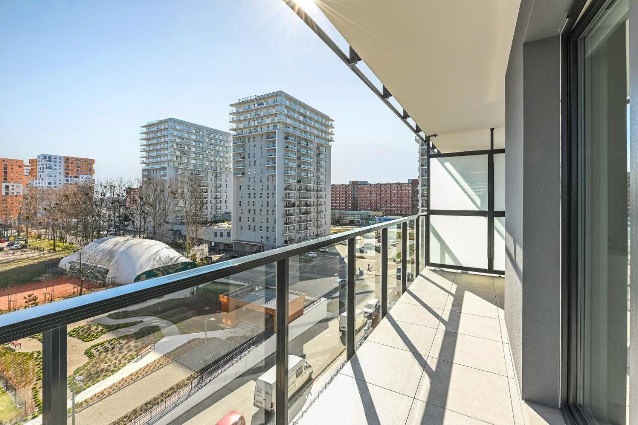 Apartament Nadmorskie Spektrum & Parking Gdańsk Eksteriør bilde