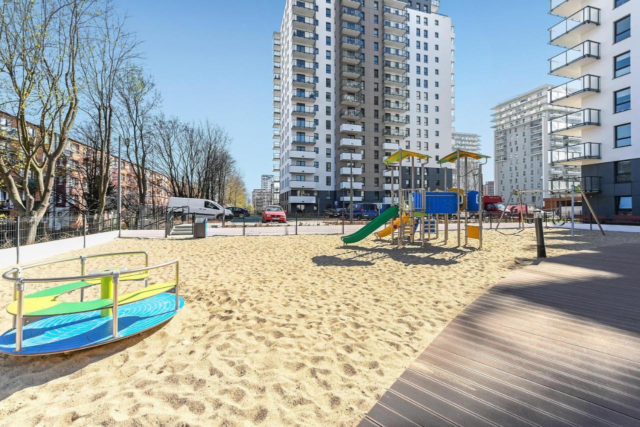 Apartament Nadmorskie Spektrum & Parking Gdańsk Eksteriør bilde