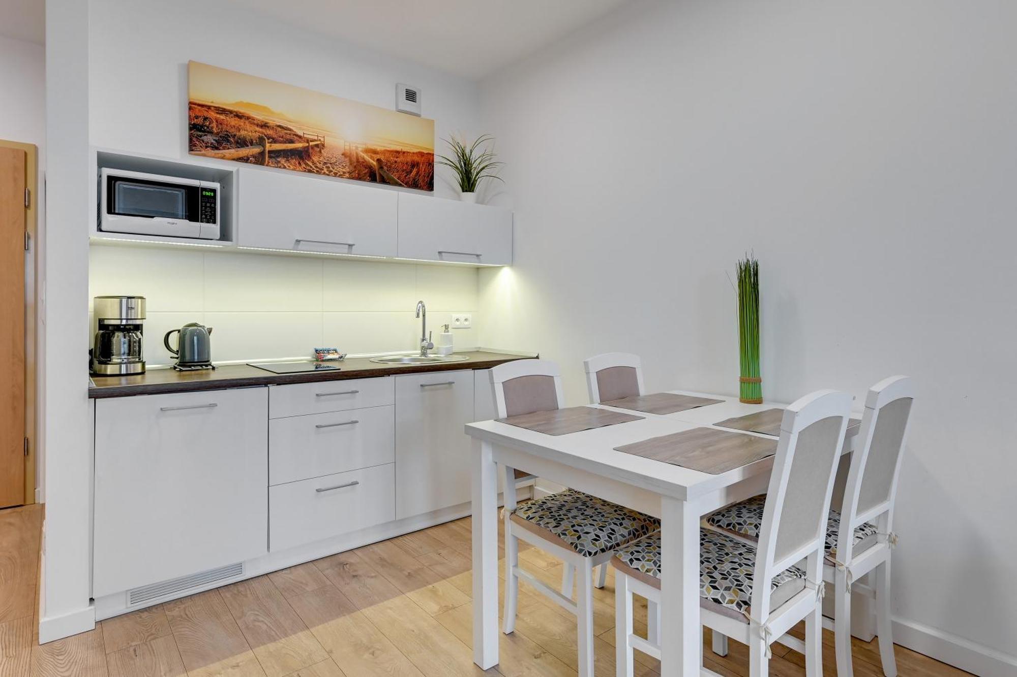 Apartament Nadmorskie Spektrum & Parking Gdańsk Eksteriør bilde