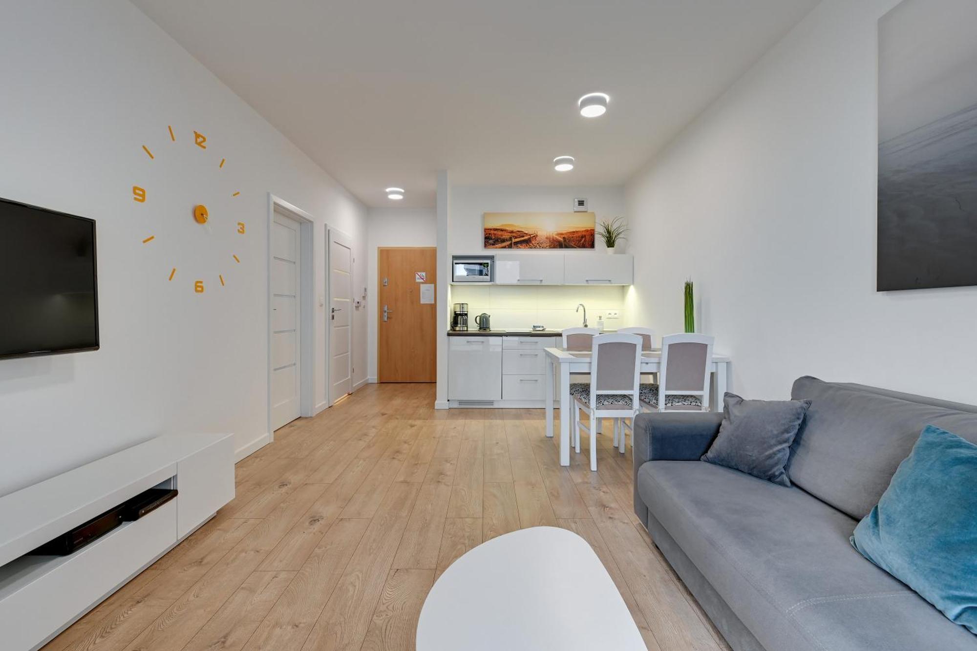 Apartament Nadmorskie Spektrum & Parking Gdańsk Eksteriør bilde