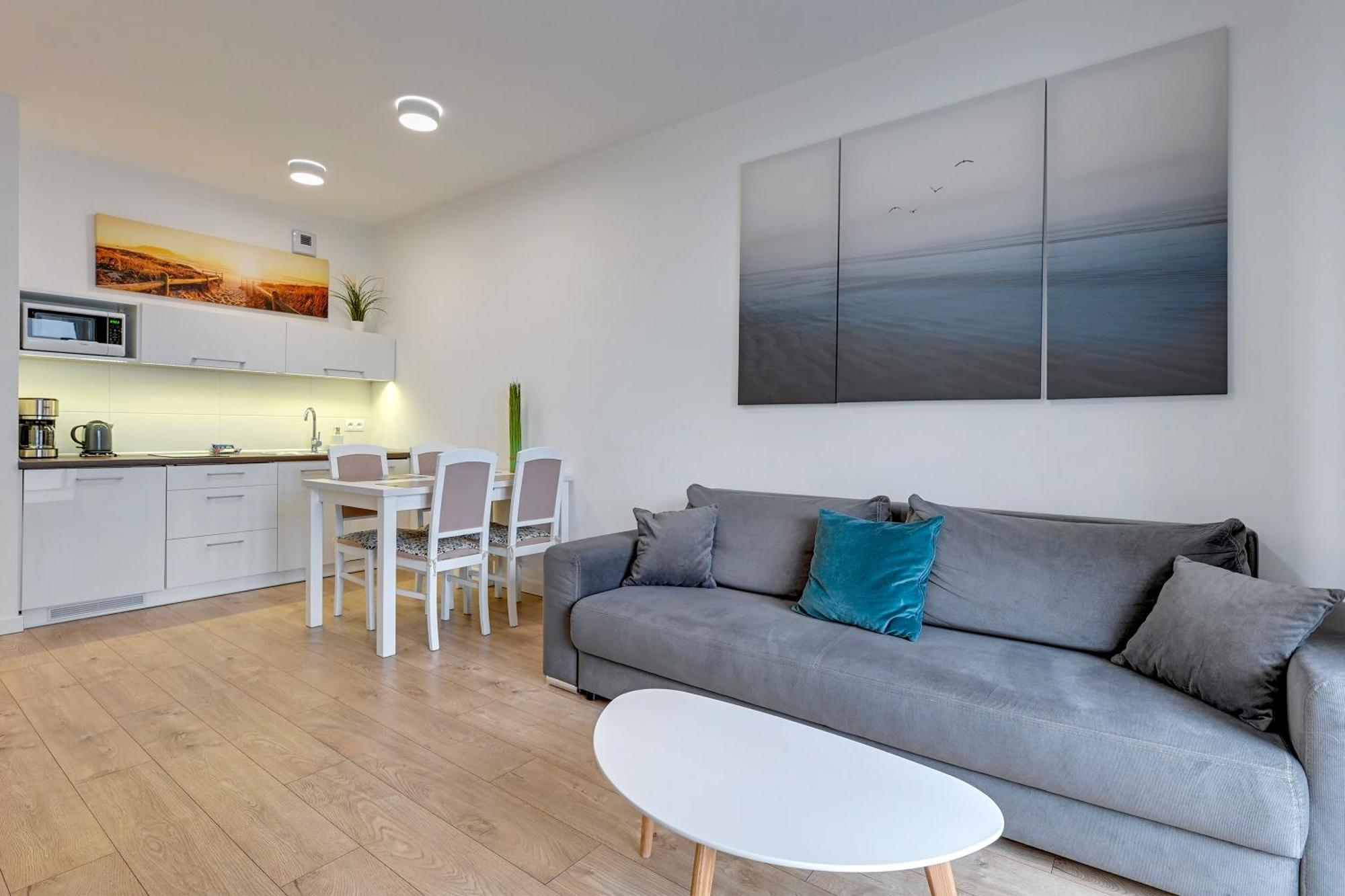 Apartament Nadmorskie Spektrum & Parking Gdańsk Eksteriør bilde