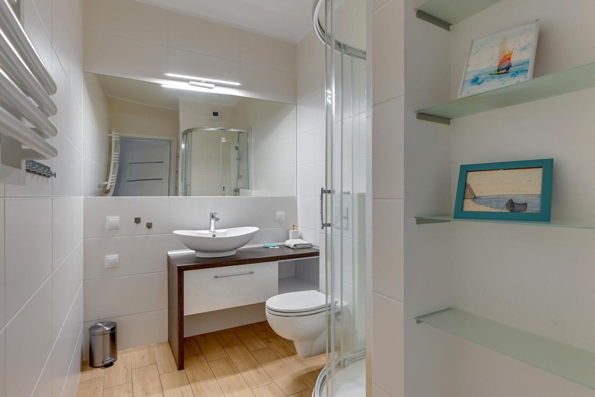 Apartament Nadmorskie Spektrum & Parking Gdańsk Eksteriør bilde