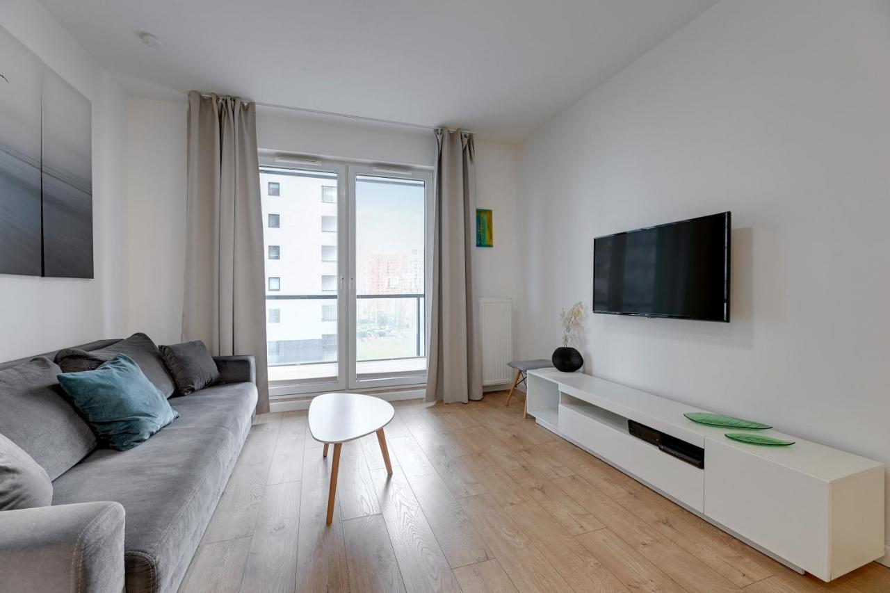 Apartament Nadmorskie Spektrum & Parking Gdańsk Eksteriør bilde